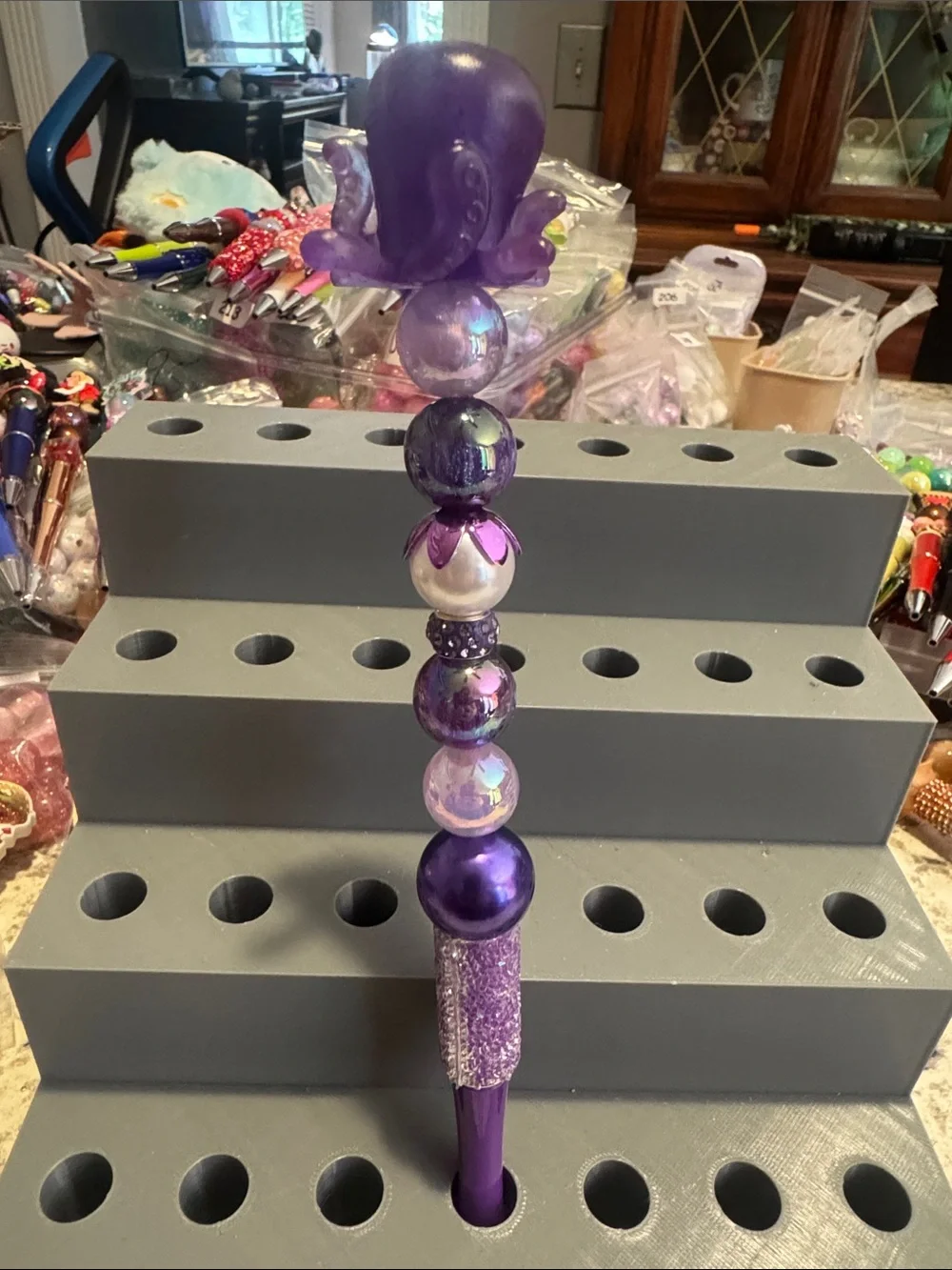 NWOT Disney Doorables Stretch Beaded Pen Handmade by Me
